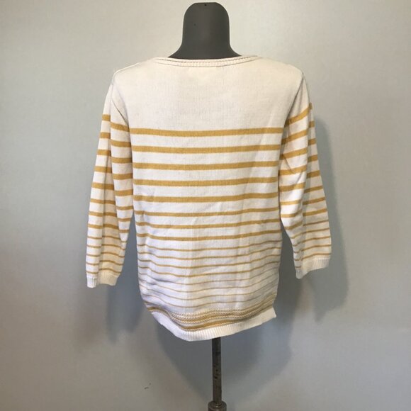Cotton Country by Parkhurst Lovely Bretton Crew Neck Sweater Size M - Picture 4 of 12